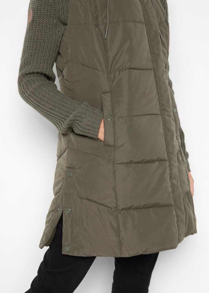 Steppweste aus recyceltem Polyester