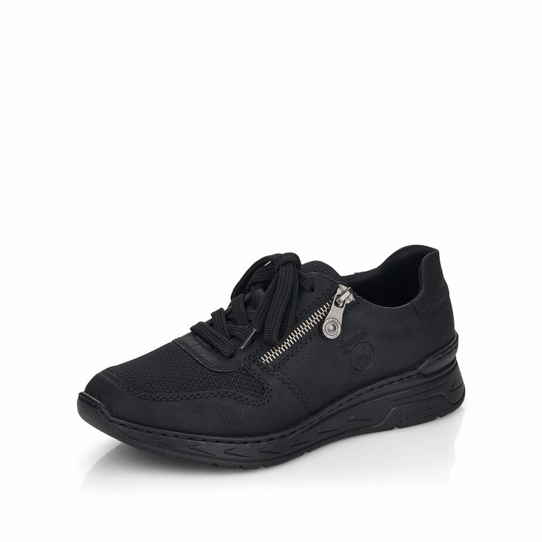 RIEKER Stiefeletten schwarz