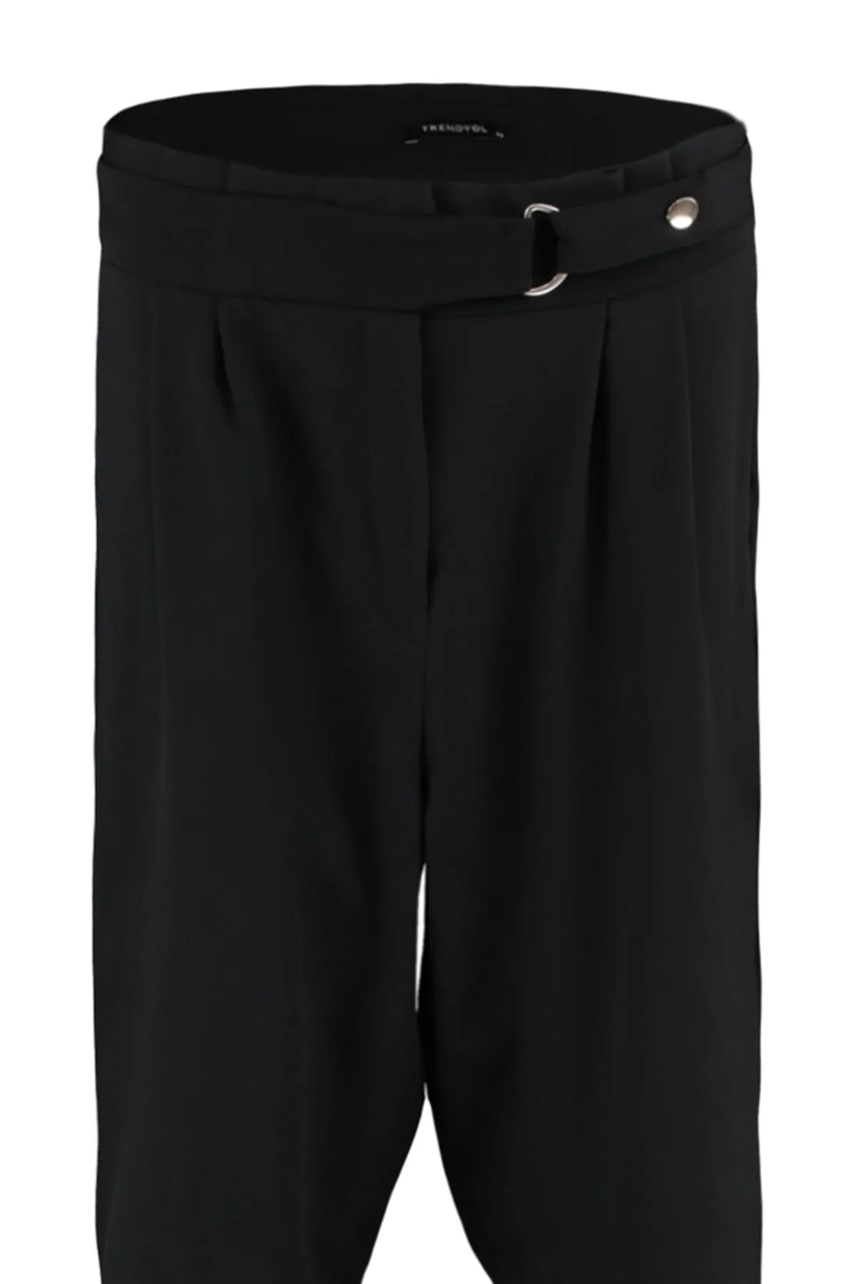 Trendyol Curve  Schwarze gewebte Hose