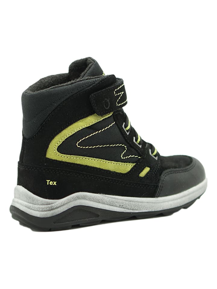 lamino Leder-Winterboots in Schwarz günstig kaufen