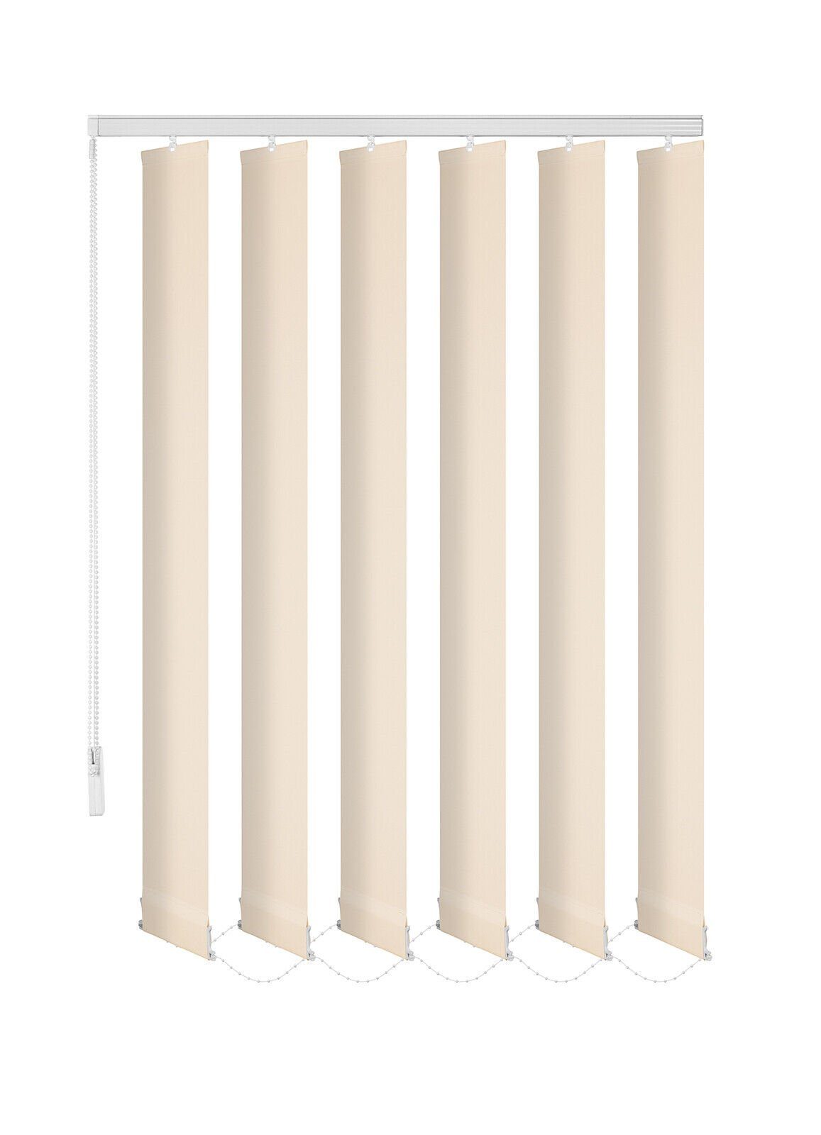 Lamellenvorhang THERMO LAMELLENVORHANG VERDUNKELND KOMPLETTSYSTEM- 5 FARBEN 14 GRÖßEN, KS Handel 24