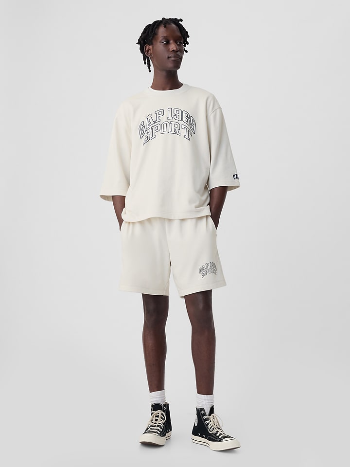 GAP Sweatbermudas in Weiß günstig kaufen