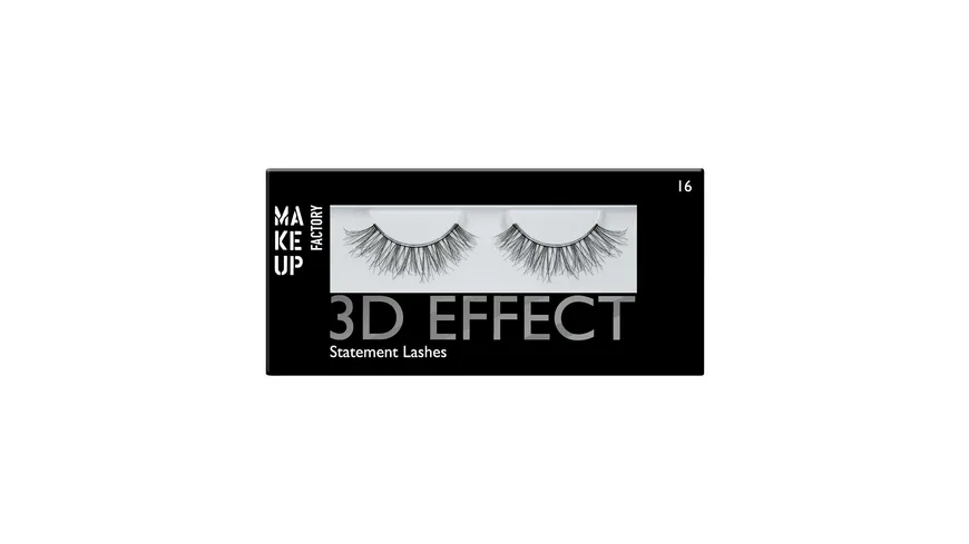 MAKE UP FACTORY Statement Lashes 16 - schwarz