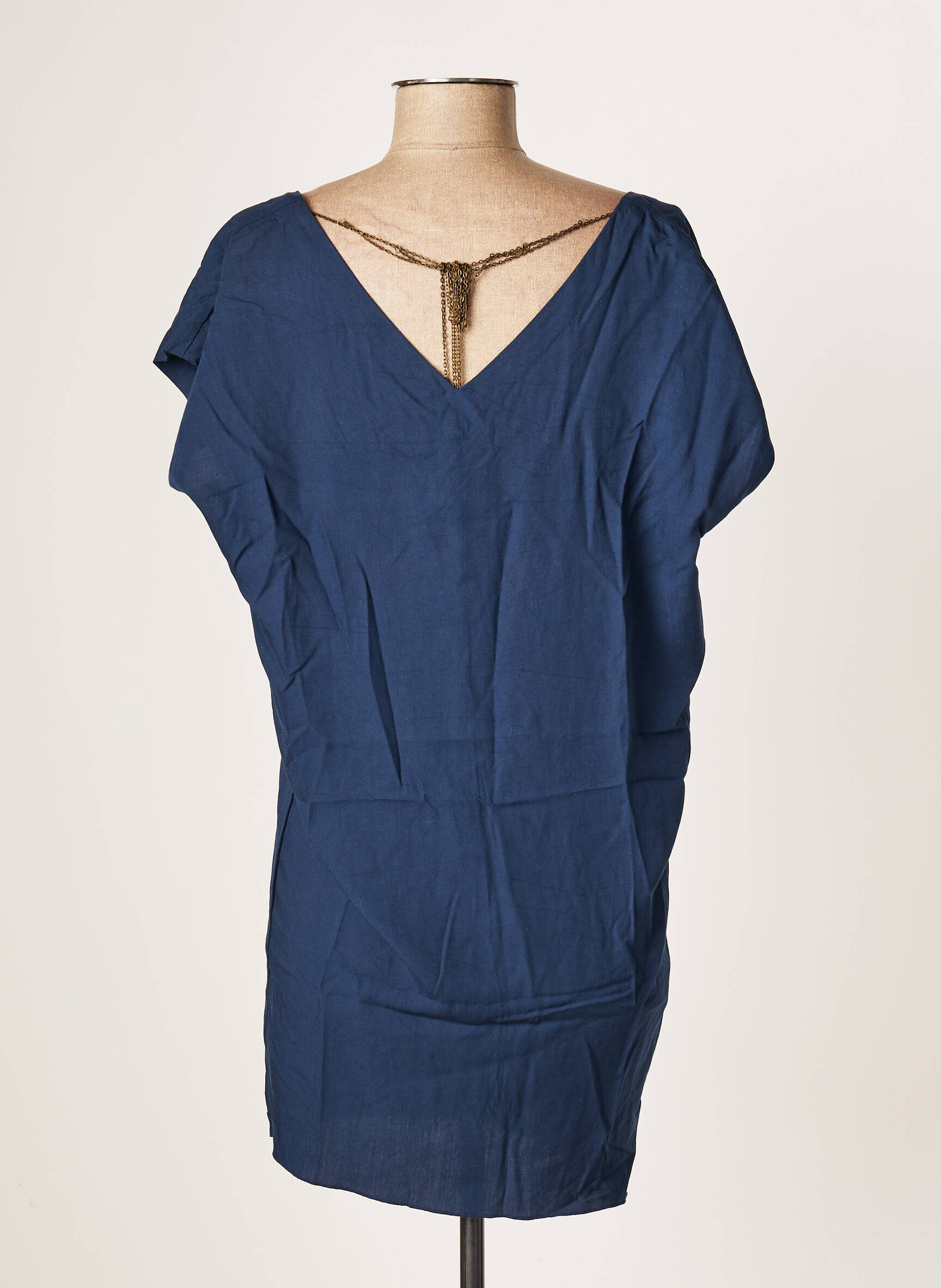 Karma Koma Tuniquemanchecourte Femme couleur bleu