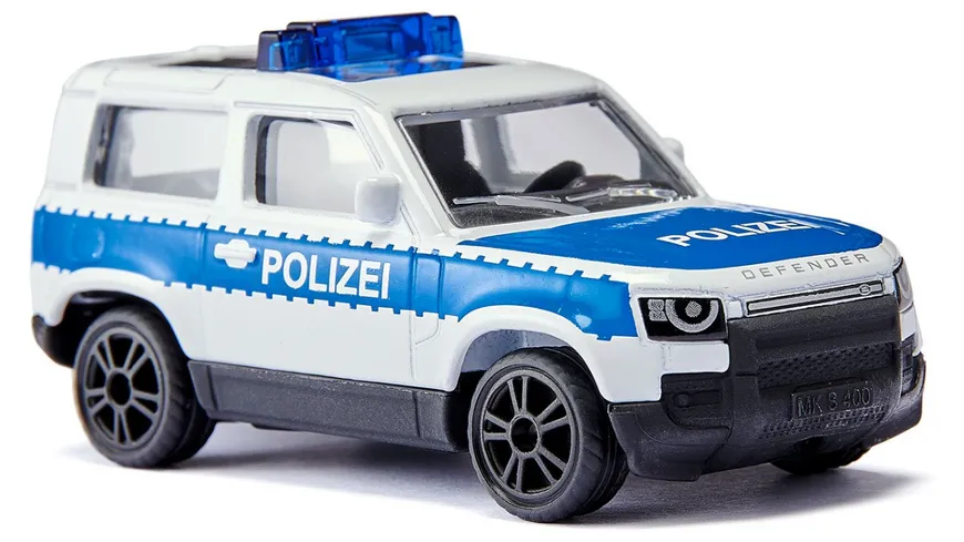 SIKU 1569 Super - LAND ROVER DEFENDER BUNDESPOLIZEI