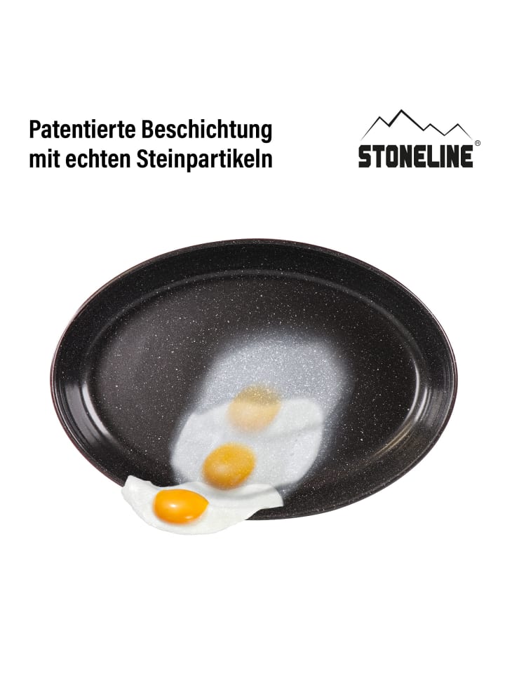 Stoneline Auflaufform Oval 34x24 cm in Rot günstig kaufen onesize