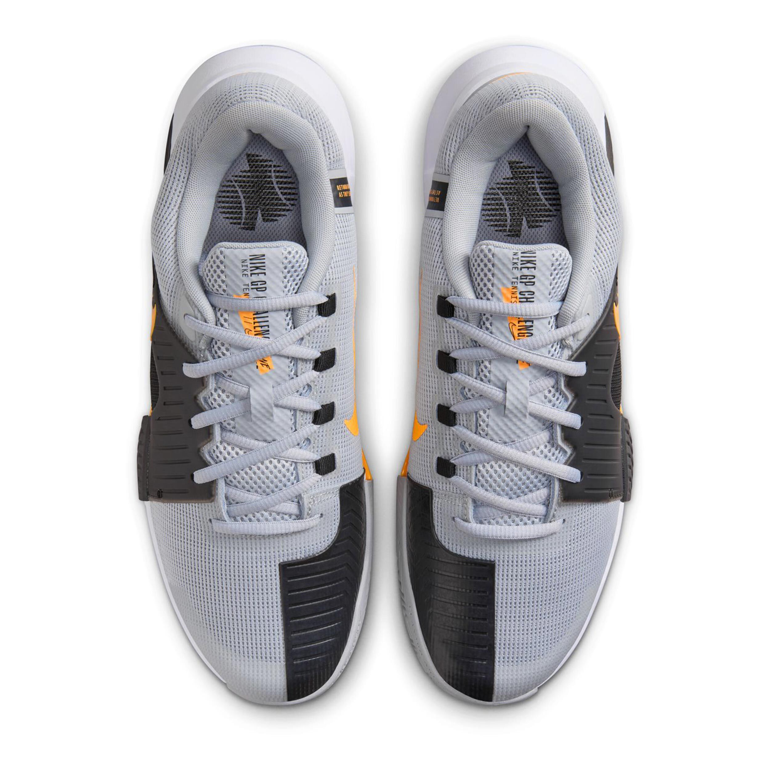 Zoom GP Challenge 1 Sandplatzschuh Herren - Grau, Orange