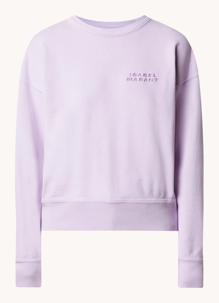 Tricou Isabel Marant Shad cu logo înrămat