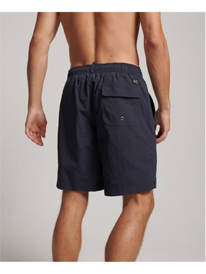 Superdry Badeshorts in Marine günstig kaufen XXL