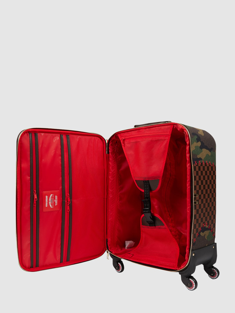 Trolley aus Canvas in khaki