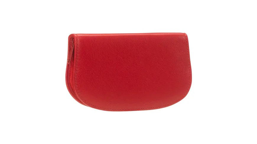 Maniküre-Etui Leder 7-teilig rot