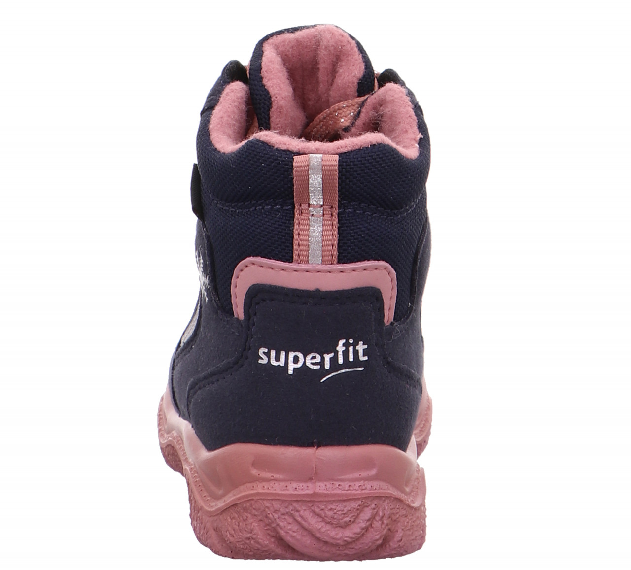 HUSKY1 - Blau/Rosa Boots mit Schnürung