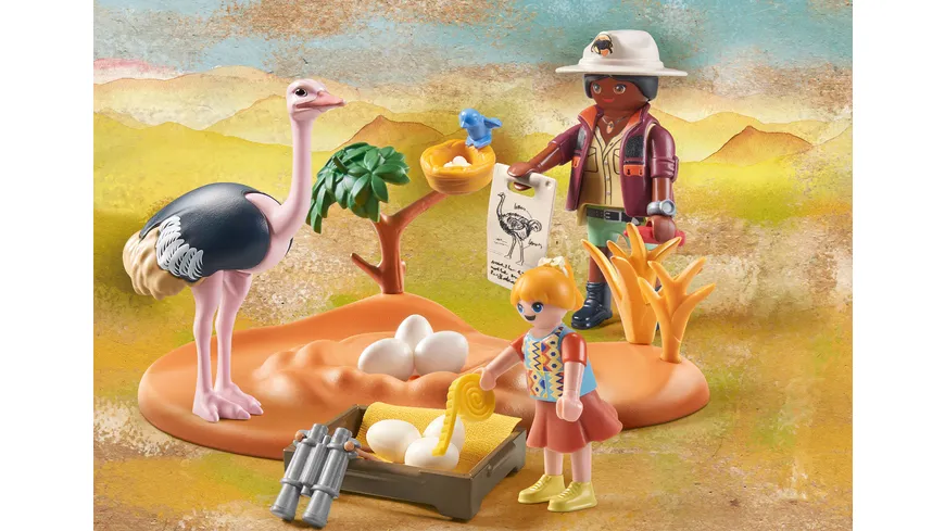 PLAYMOBIL 71296 WILTOPIA Zu Gast bei Papa Strauß