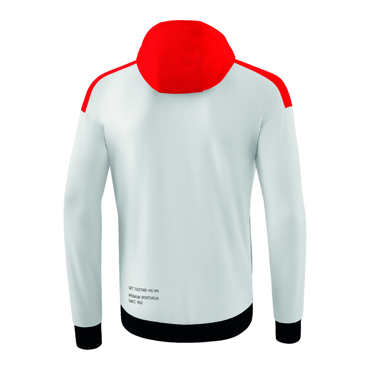 Erima Change by Kapuzenjacke Kids Weiss Rot