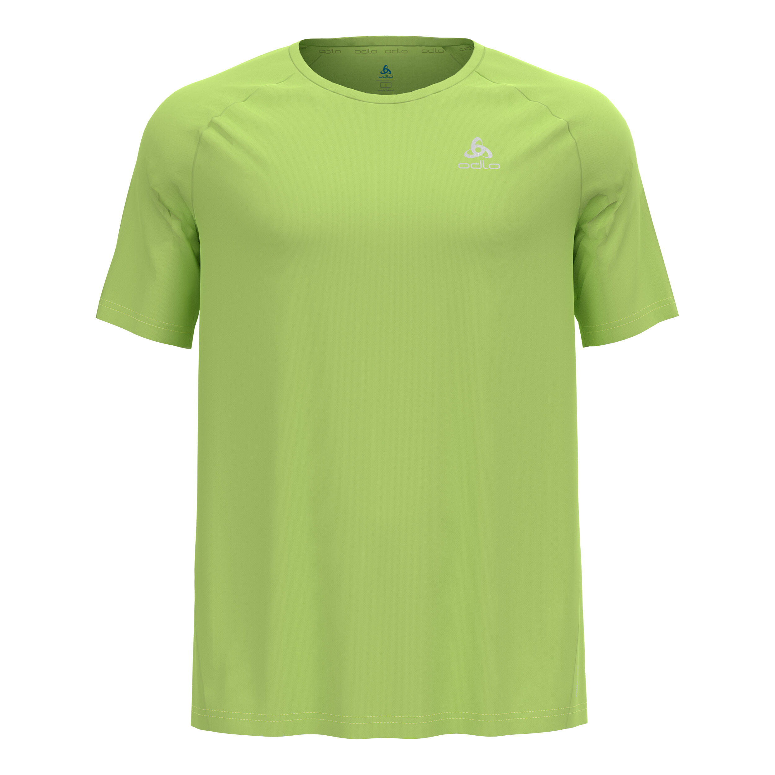 Essential Chill-Tec Crew Neck Laufshirt Herren - Hellgrün