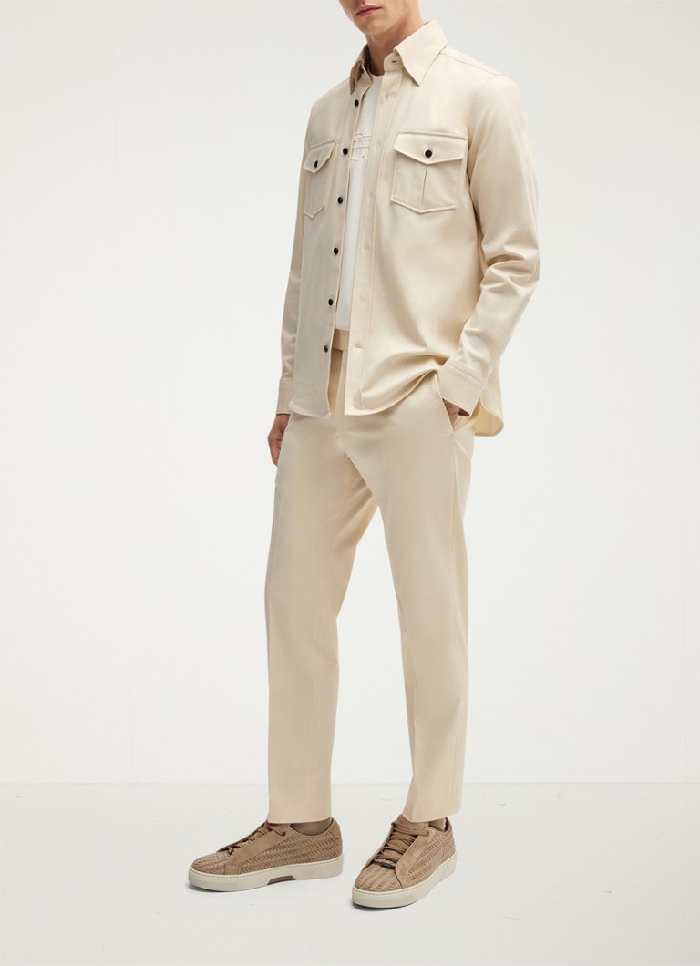 Camisa HUGO BOSS BOSS x ASTON MARTIN de corte regular com bolsos no peito.