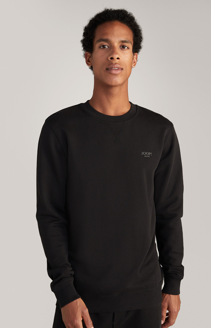 Sweatshirt Salazar in Schwarz
