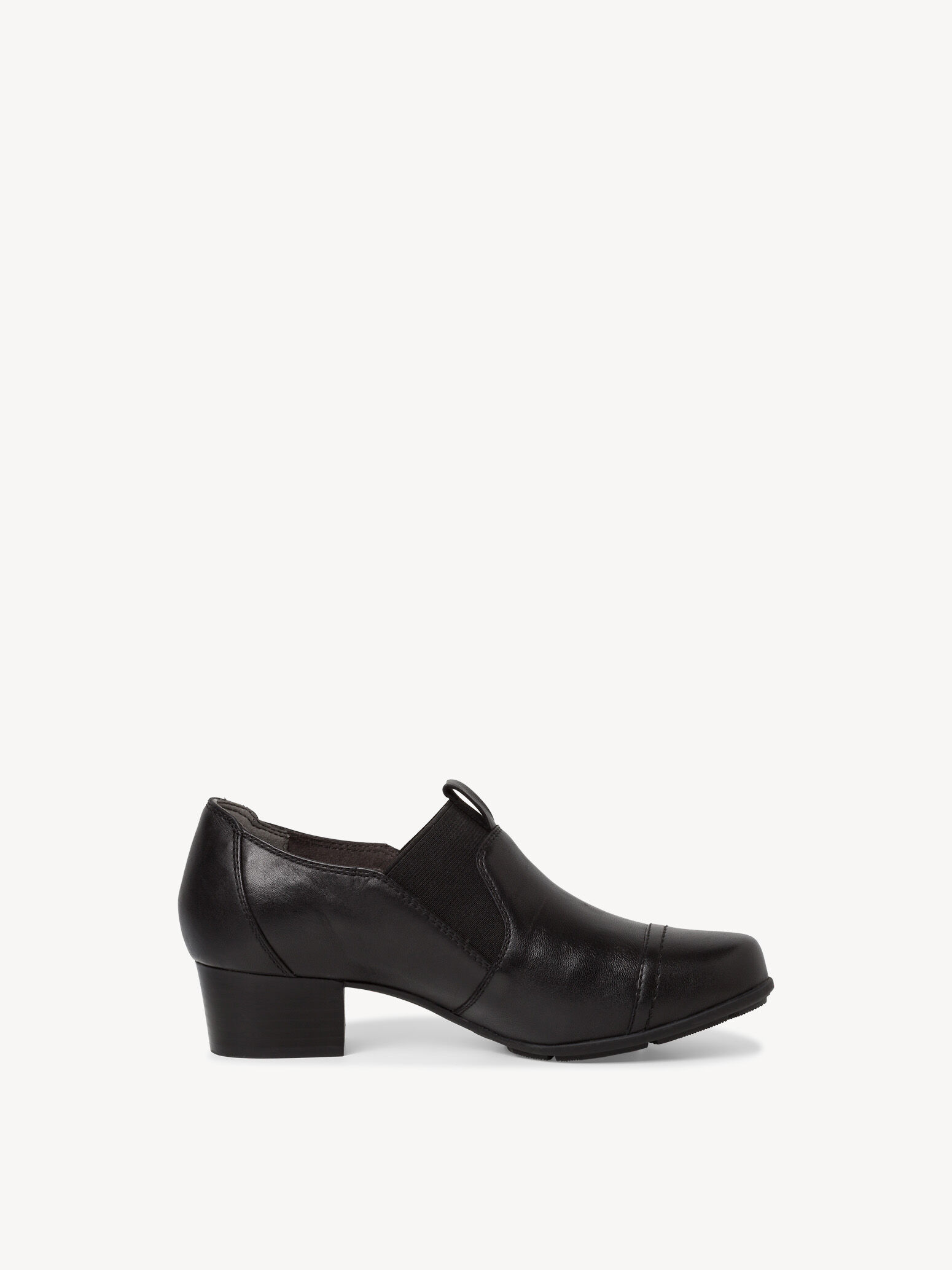 Trotteur en cuir - noir