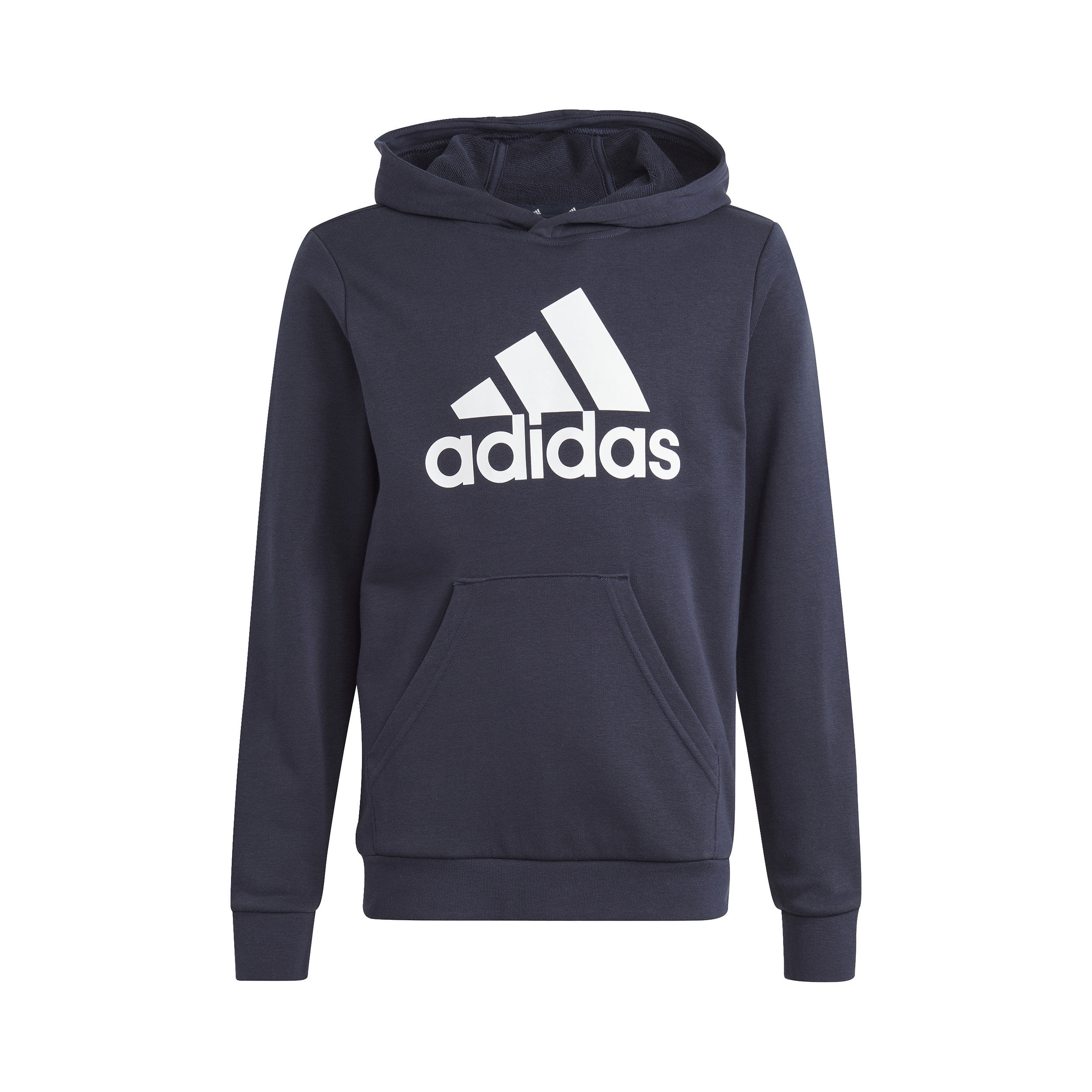 Big Logo Cotton Hoody Jungen - Dunkelblau, Weiß
