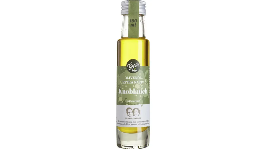 Gepp's Olivenöl Extra Nativ Knoblauch 100 ml