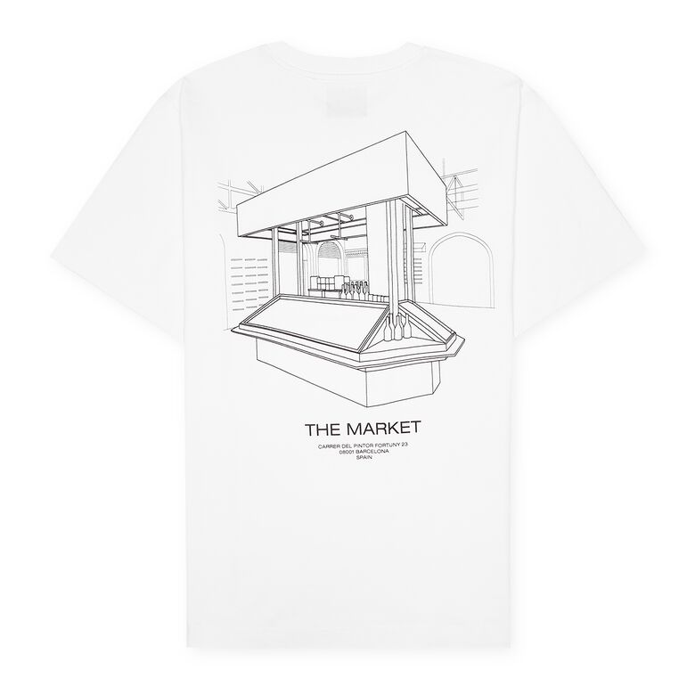solebox Store Tee Barcelona white