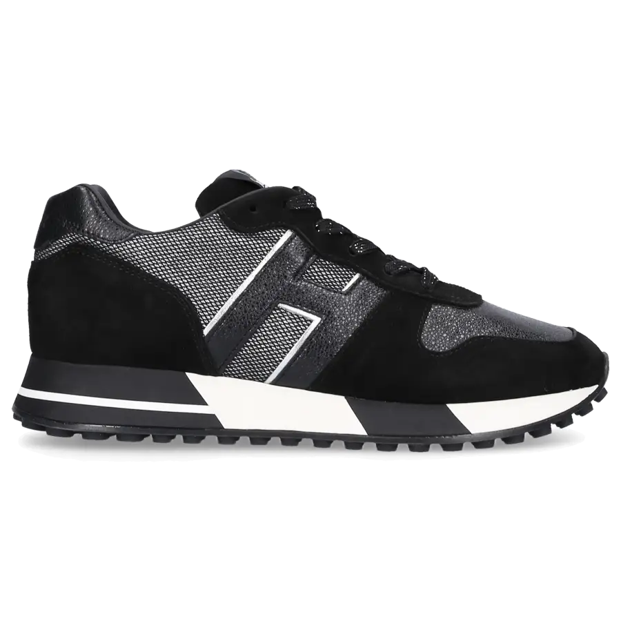 Hogan - Sneaker low H383 Kalbsleder - schwarz