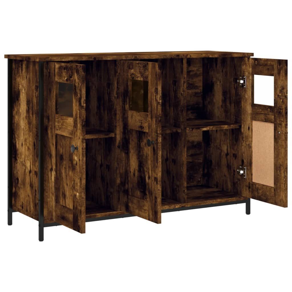 vidaXL Sideboard Sideboard Räuchereiche 100x35x70 cm Holzwerkstoff (1 St)