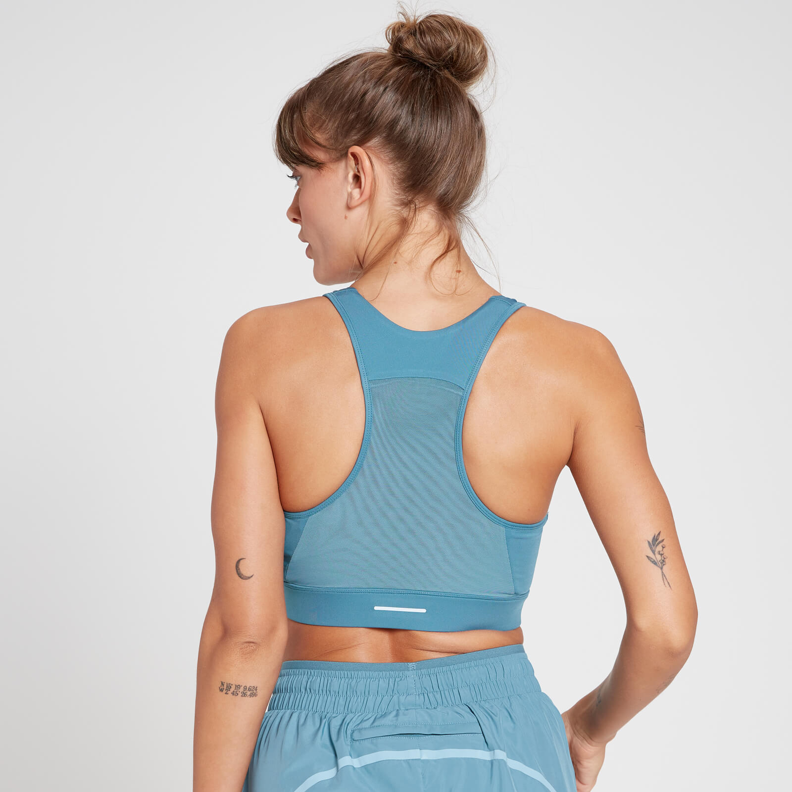 Brassière de sport MP Velocity pour femmes – Bleu gris