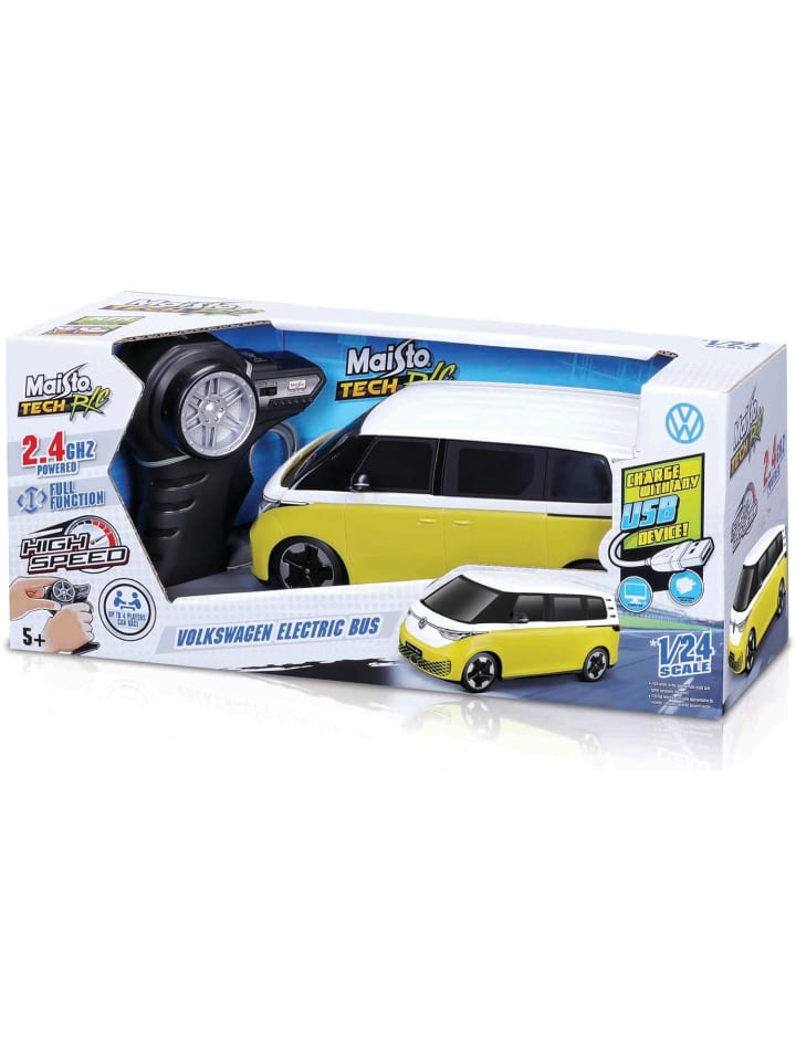 Maisto VW Elektro Bus (weiß-gelb, Maßstab 1:24) in mehrfarbig günstig kaufen onesize