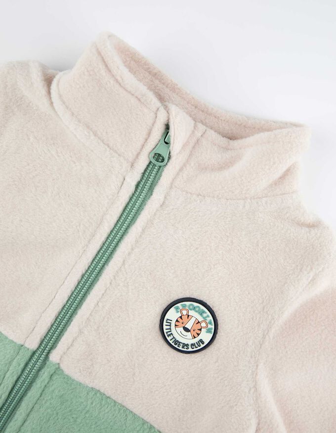 Fleecepullover - Labelpatch