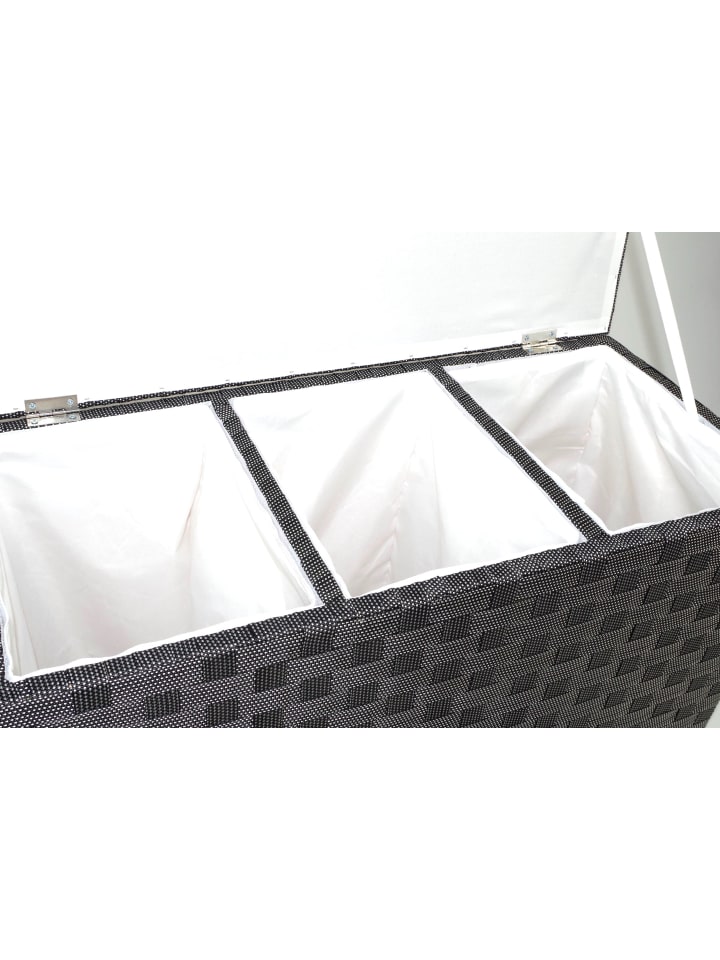 kobolo Wäschesortierer SNOWSORT3 in Schwarz günstig kaufen onesize