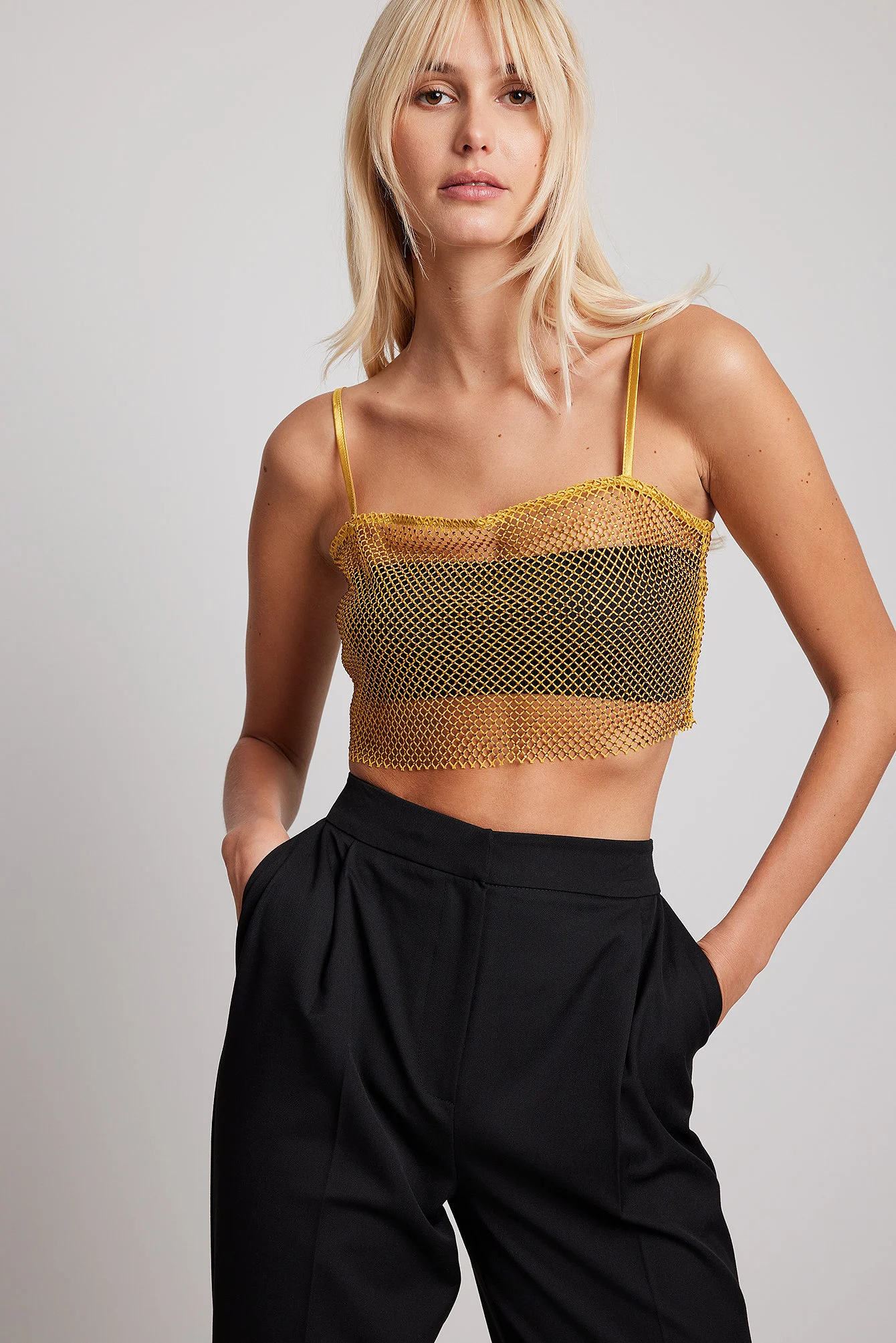 Glitzerndes verziertes Top