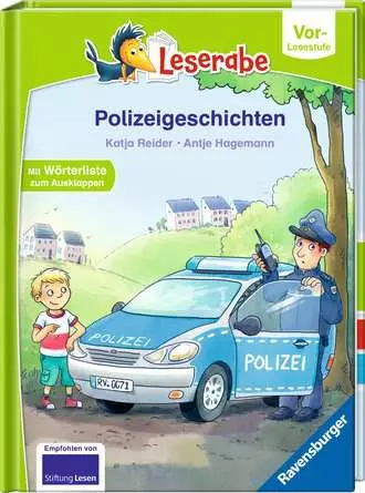 Leserabe – Vor-Lesestufe: Polizeigeschichten