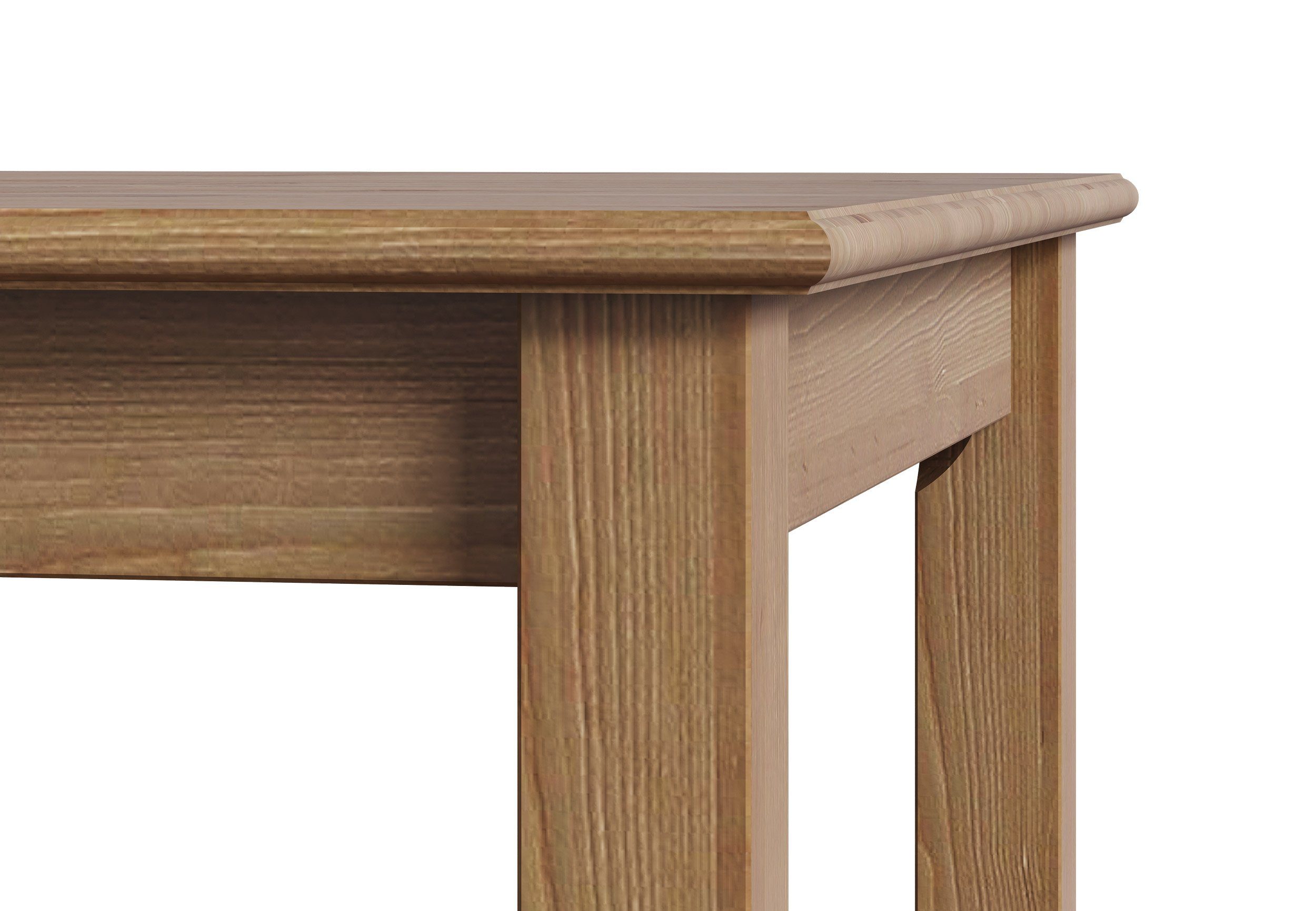 Home affaire Essgruppe Rauna, (Set, 5-tlg., 1 Tisch, 4 Stühle), Aus massiver Kiefer, 5-teiliges Set
