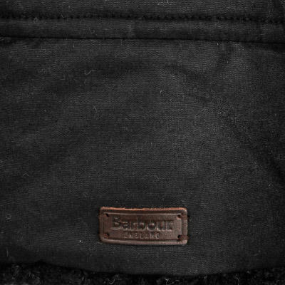 Barbour, Schapka, gewachste Baumwolle, schwarz