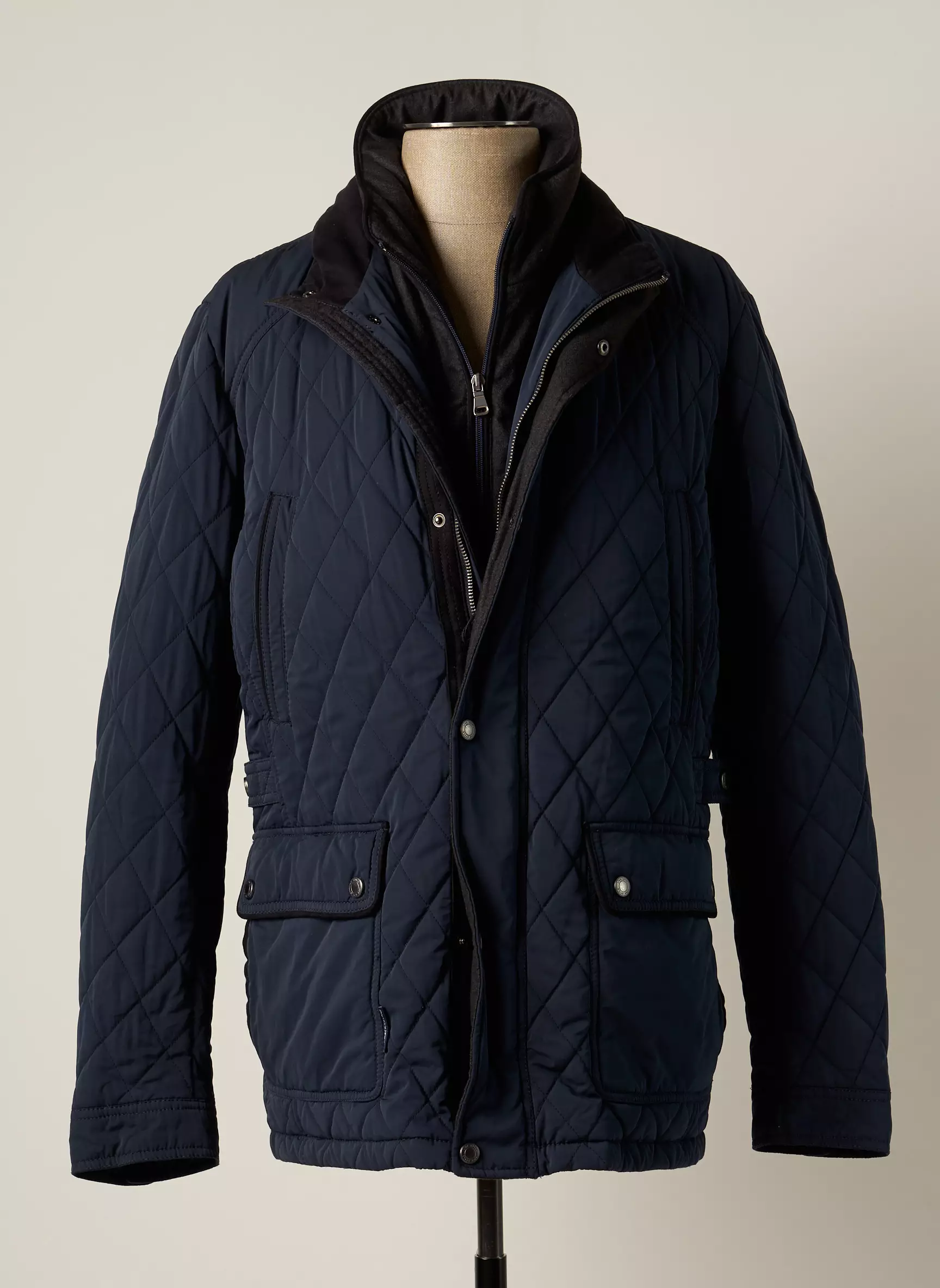 Camberabero Doudounes Homme couleur bleu