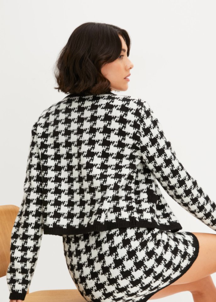 Strickjacke aus Jacquard