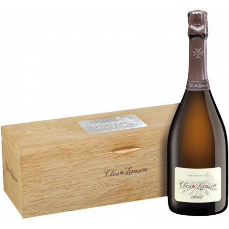 CHAMPAGNE LANSON - LE CLOS LANSON 2007 - CAISSE BOIS