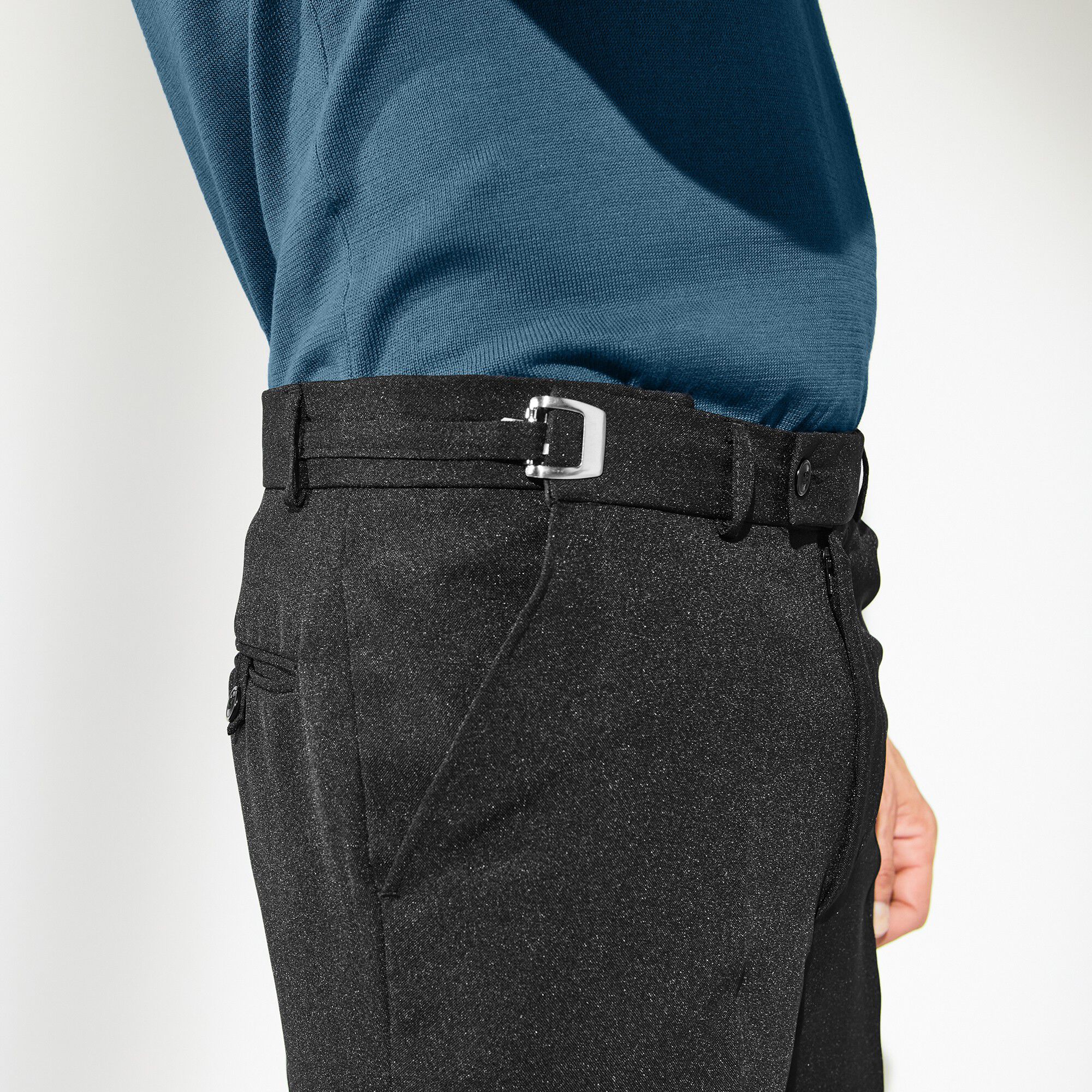 Pantalon taille réglable sans pince