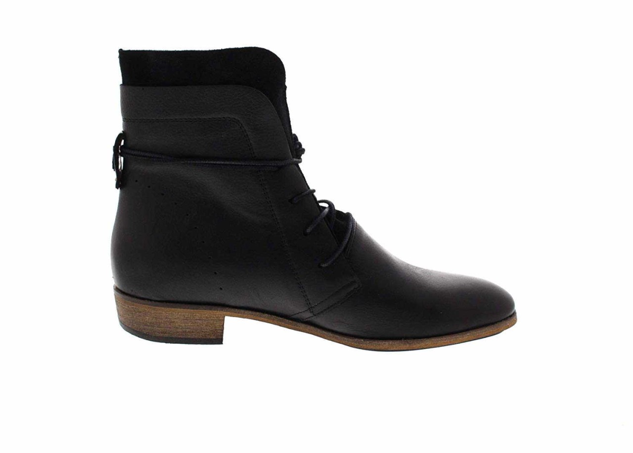 HUB Schnür-Stiefeletten schwarz Hally L81