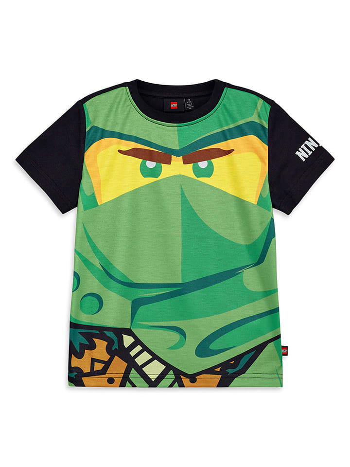 LEGO Shirt in Grün/ Schwarz günstig kaufen