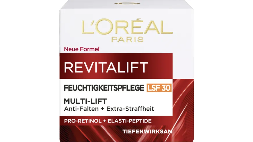 L'Oréal Paris Gesichtscreme Revitallift Feuchtigkeitspflege SPF30 50 ml