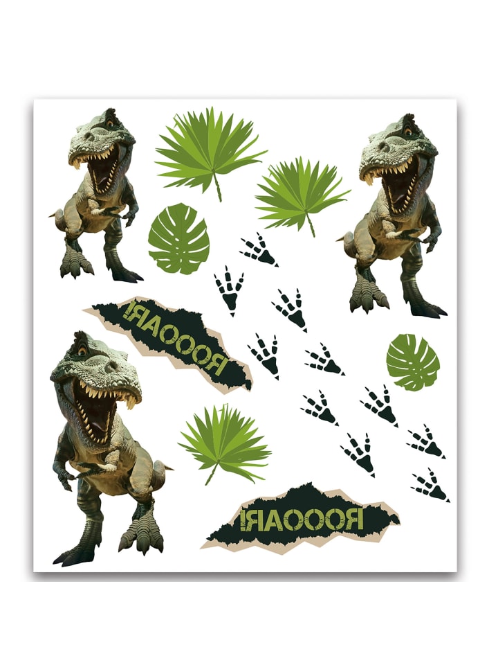 ROTH Kinder-Tattoos Tyrannosaurus 2 Bogen in Grün günstig kaufen onesize