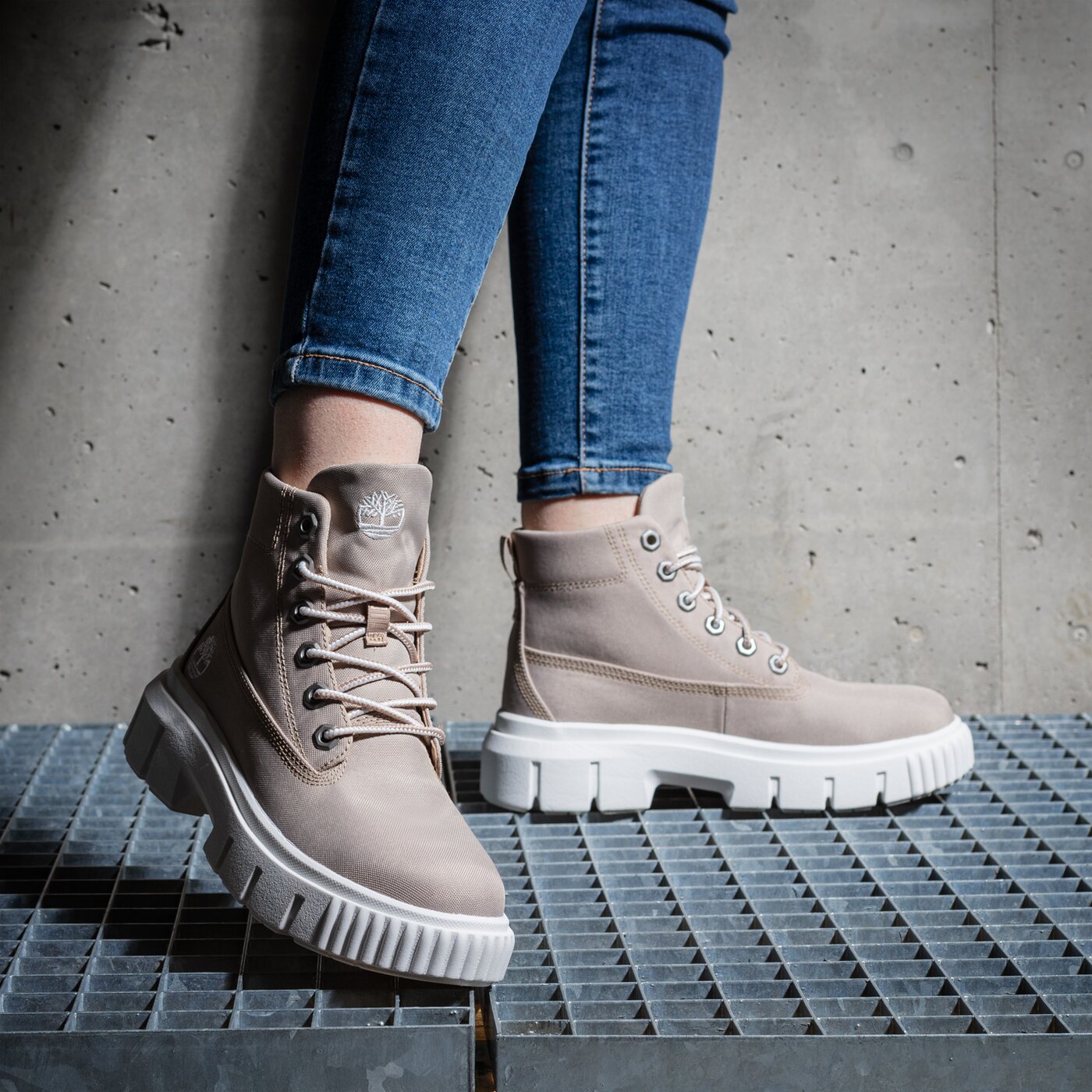 TIMBERLAND GREYFIELD FABRIC BOOT Beige