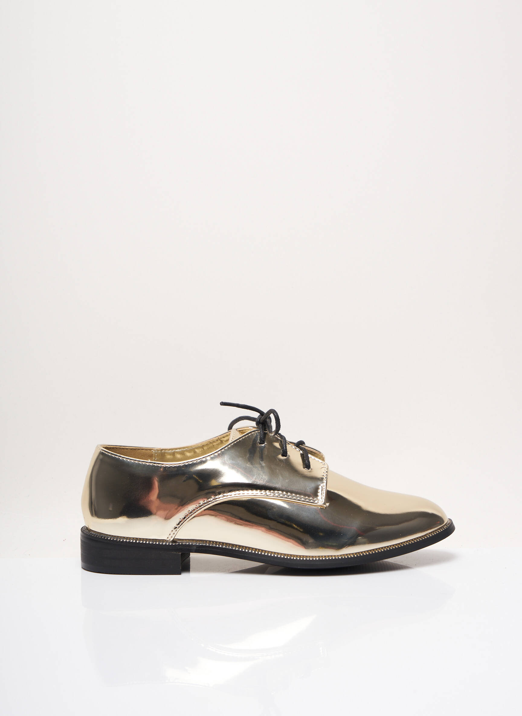 I Love Shoes Derby Femme couleur jaune