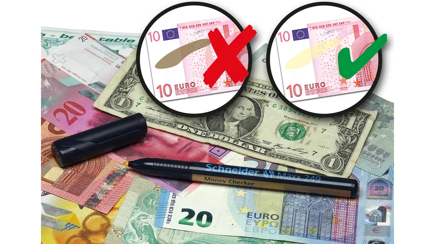 Schneider Geldschein-Prüfstift Maxx 249