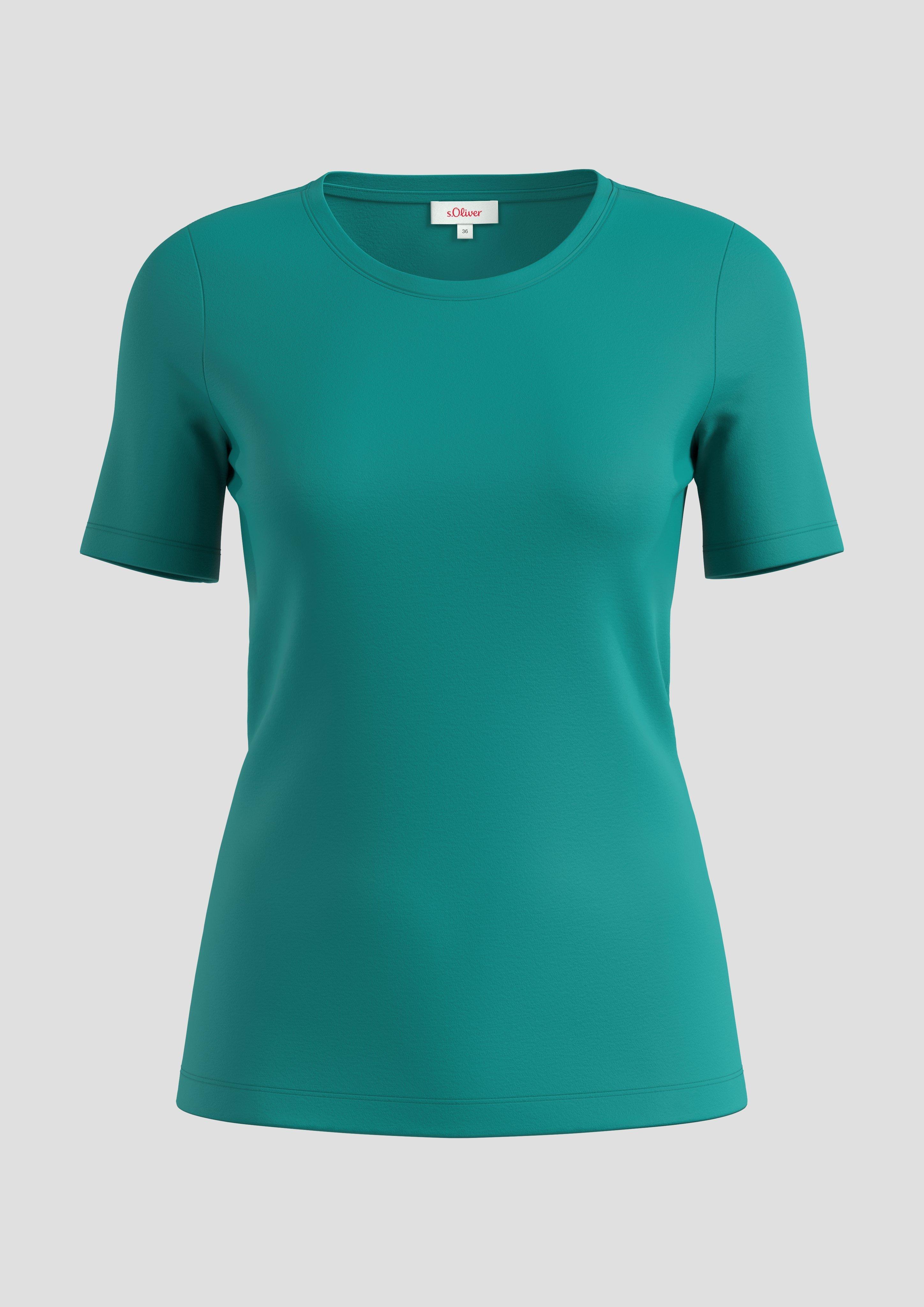Basic Shirt im Slim Fit  2141904-6680
