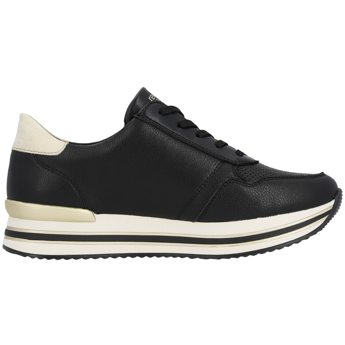 Remonte D1318 Sneaker Low schwarz