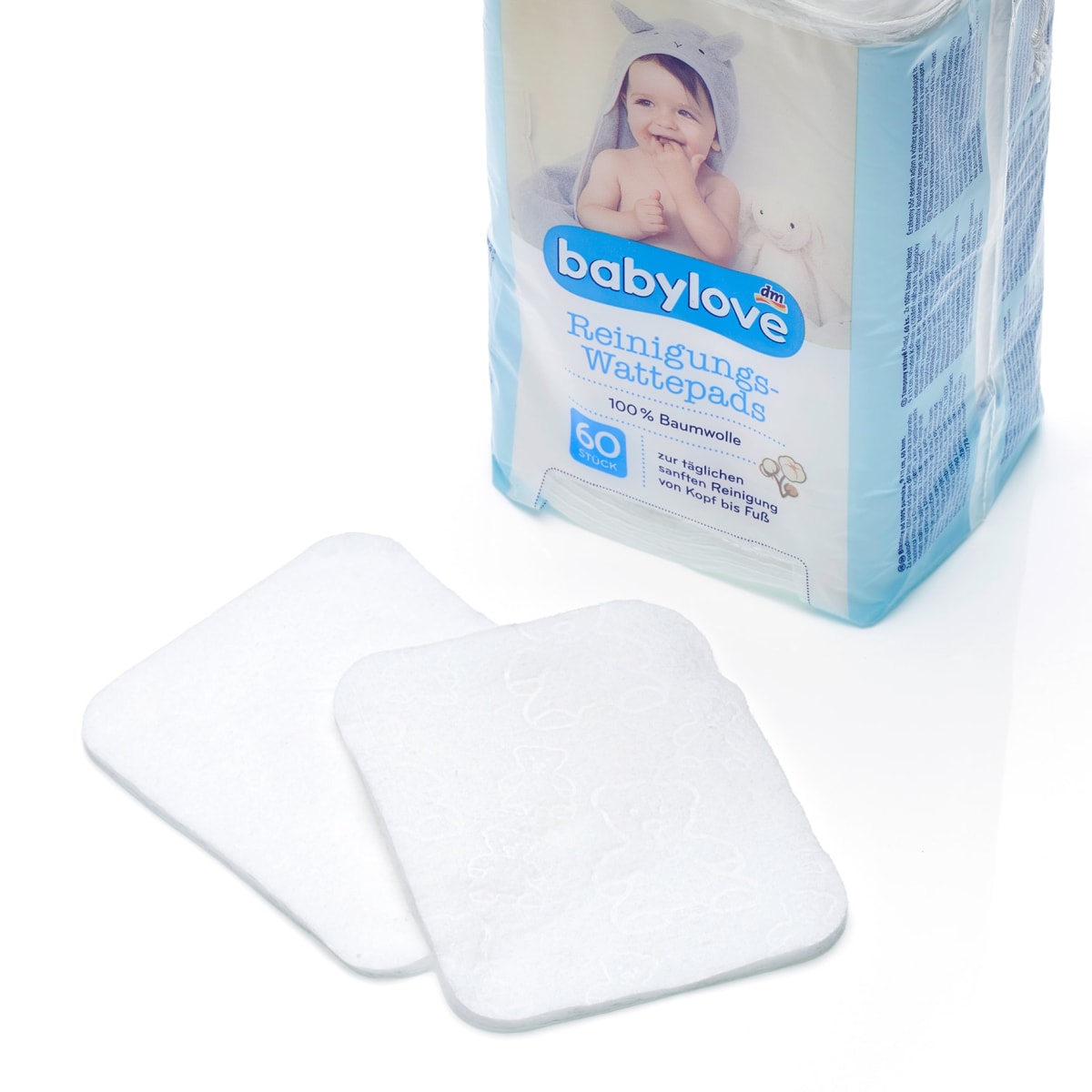 Reinigungs-Wattepads, 60 St