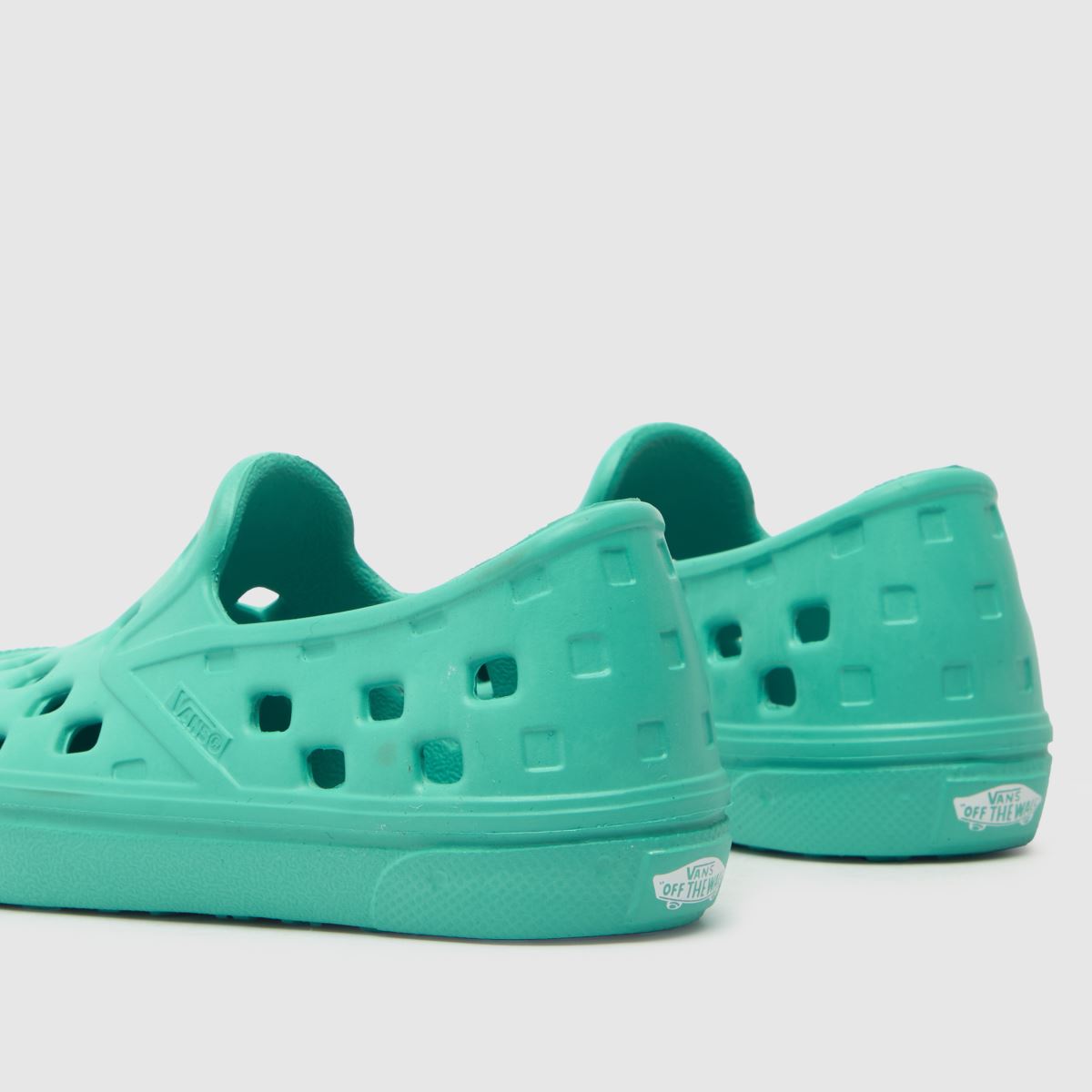 Vans turkosa slip-on trk sandaler för småbarn